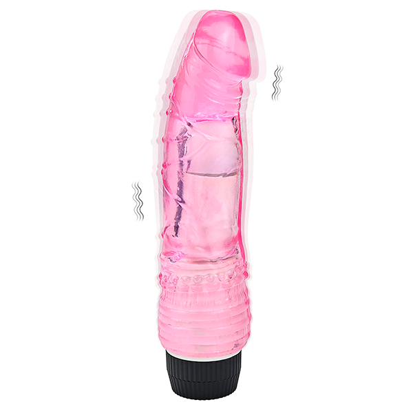 Vibrador Jelly Masajeador Gel Suave