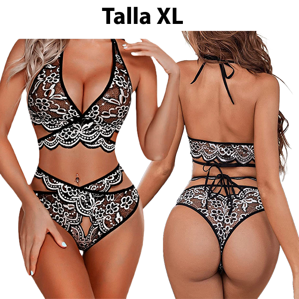 Sexy Body Halter Lenceria Bodystocking