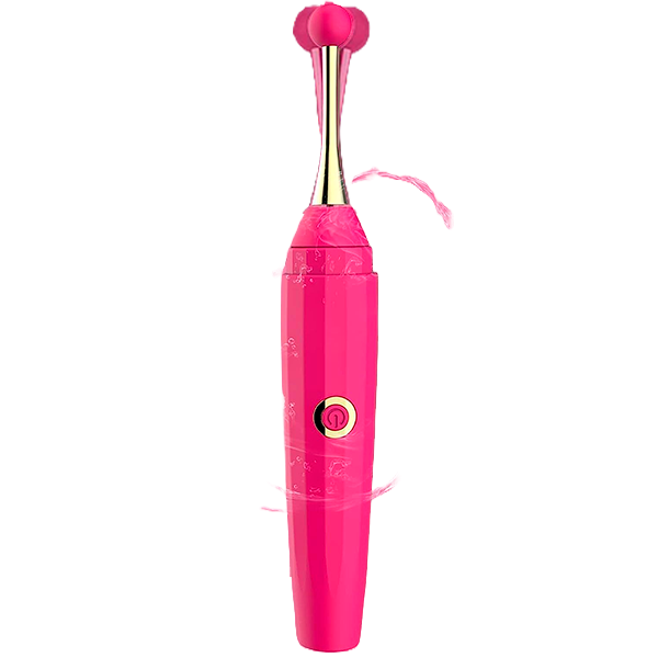 Vibrador Lapiz Usb Rosa Ergonomico Punto G