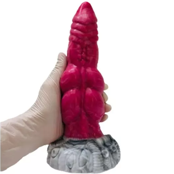 Mega Dildo Monstruo Alien Rojo