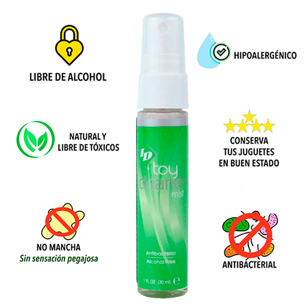 Limpiador Sex Toy Id Toy Cleaner Sanitizante