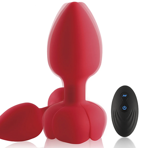 Plug Anal Vibrador a Control con Iluminación