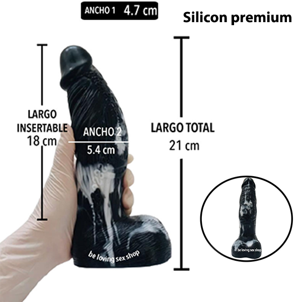 Mega Dildo Monstruo Alien Negro