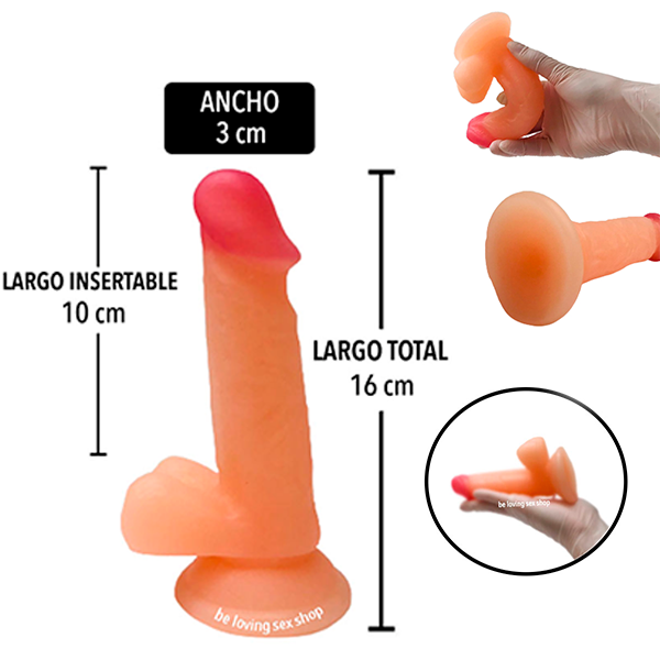Pequeño Dildo Suave Flexible