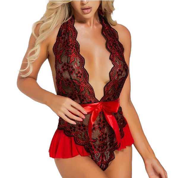 Sexy Body Halter Lenceria Bodystocking