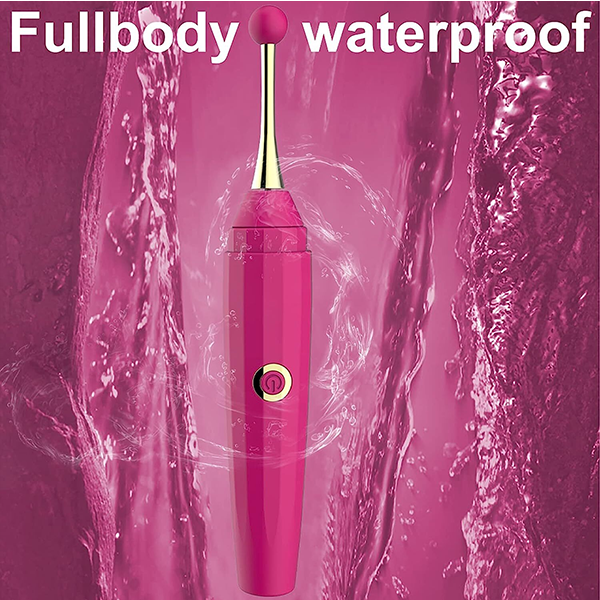 Vibrador Lapiz Usb Rosa Ergonomico Punto G