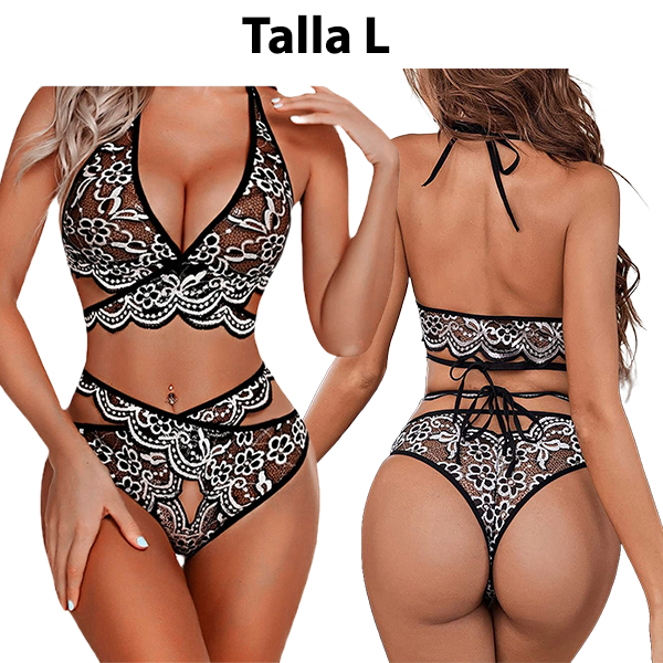 Sexy Body Halter Lenceria Bodystocking