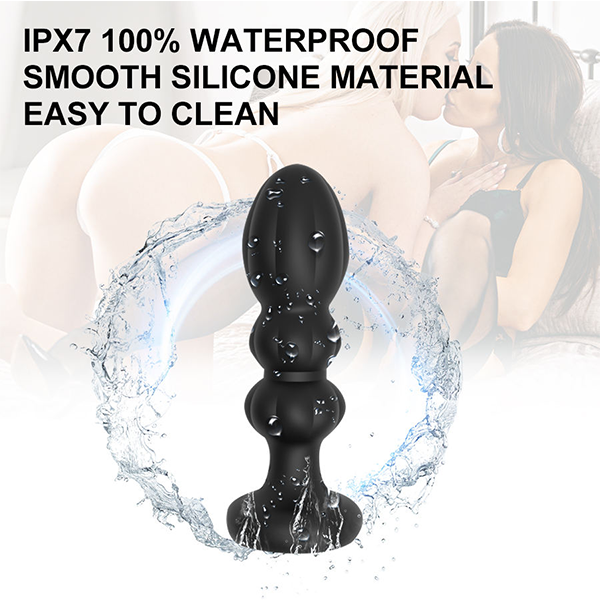 Vibrador Anal Telescópico Control Remoto