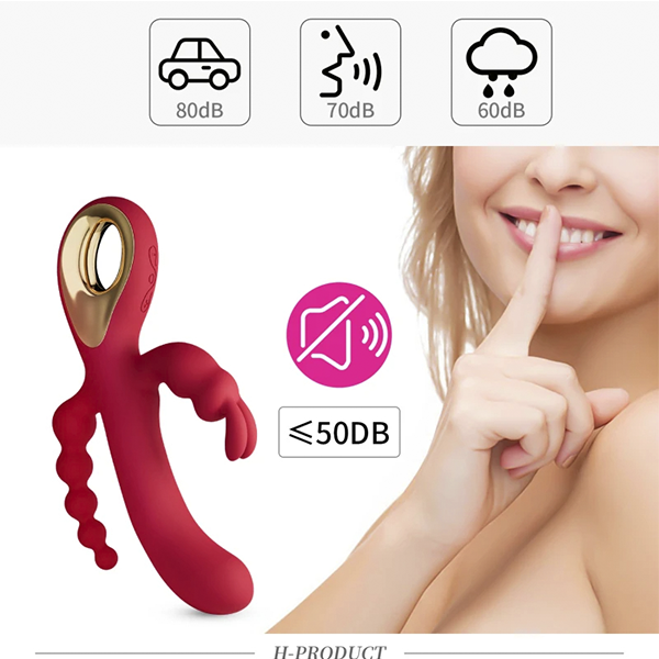 Vibrador de Punto G 3 en 2