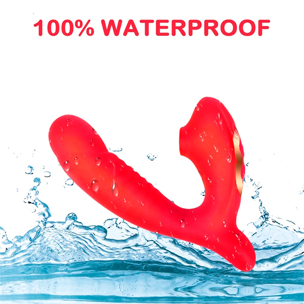 Vibrador Succionador G-Spot 2 en 2