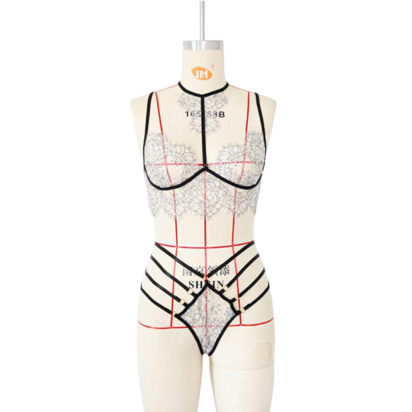 Sexy Conjunto 2 Piezas blanco Croptop XL