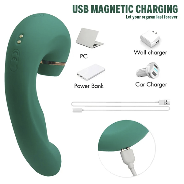 Vibrador Succionador 3 en 1 USB