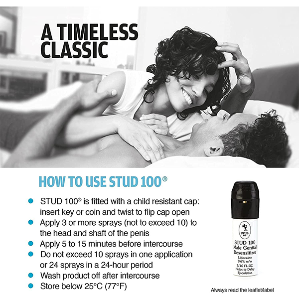 Retardante Masculino Stud 100 Delay Spray