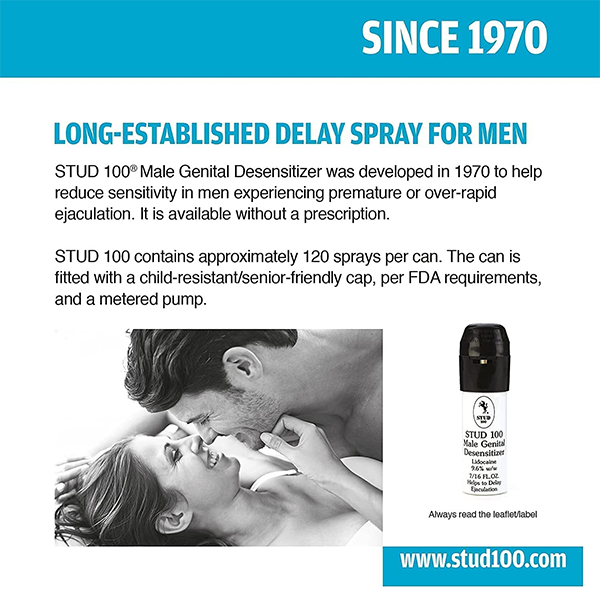 Retardante Masculino Stud 100 Delay Spray