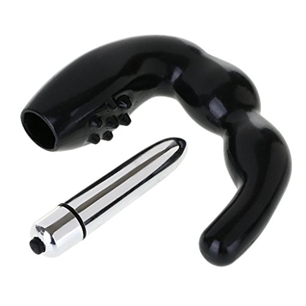 Plug Anal Prostatico Curvo con vibracion