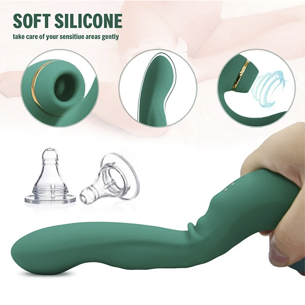 Vibrador Succionador 3 en 1 USB