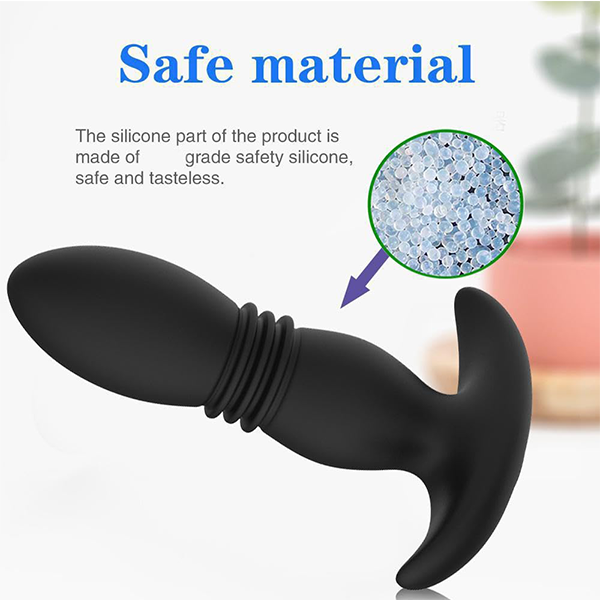 Plug Anal Vibrador telescópico