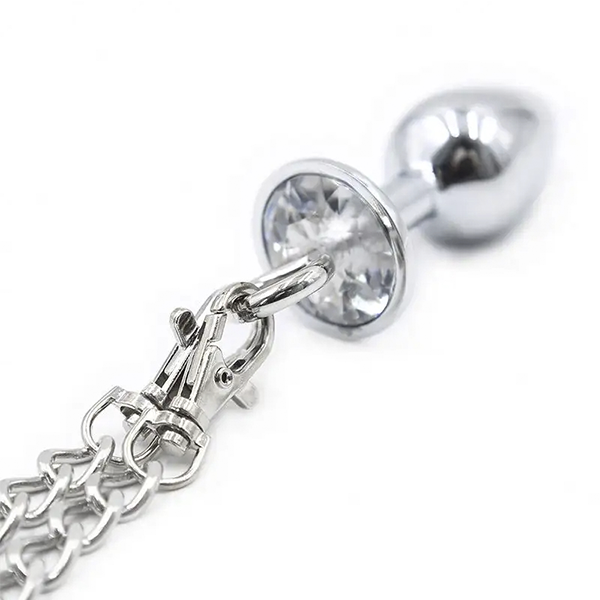 Esposas Con Plug de Metal BDSM