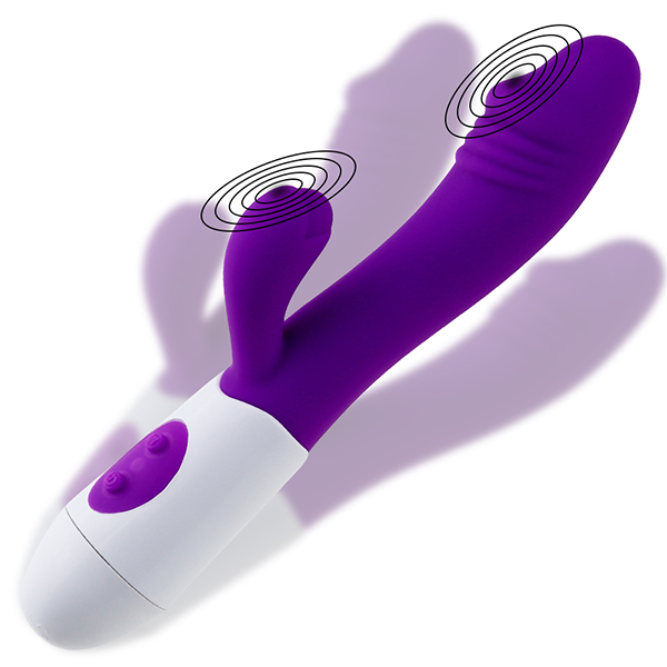 Vibrador Doble Estimulacion Recargable