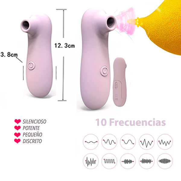 Vibrador Succionador Clitoris