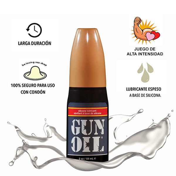 Lubricante De Silicona Premium Gun Oil 59 Ml