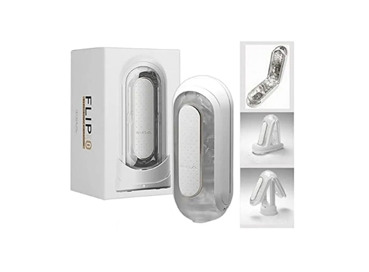Masturbador Japones TENGA Flip Zero Blanco