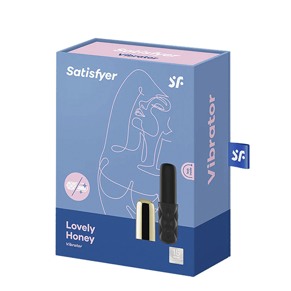 Huevo Vibrador Satisfyer Lovely Honey Black