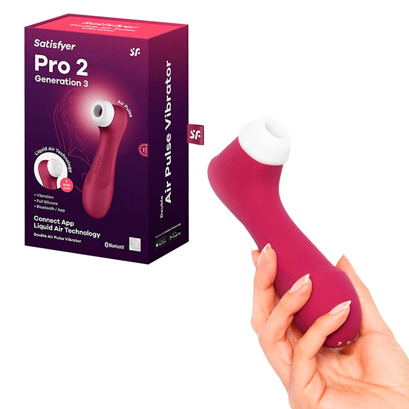 Vibrador Satisfyer Pro 2 Generación 3 Rojo