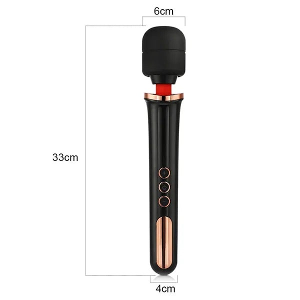 Masajeador Tipo Magic Wand Vibrador Negro