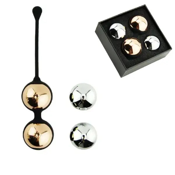 Bolas Chinas Kegel Metálicas Ejercicio Pelvico