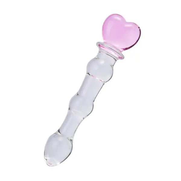 Plug Dildo Consolador Varita De Cristal Vidrio Corazón
