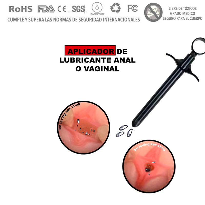 Inyector de Lubricante Anal Vaginal