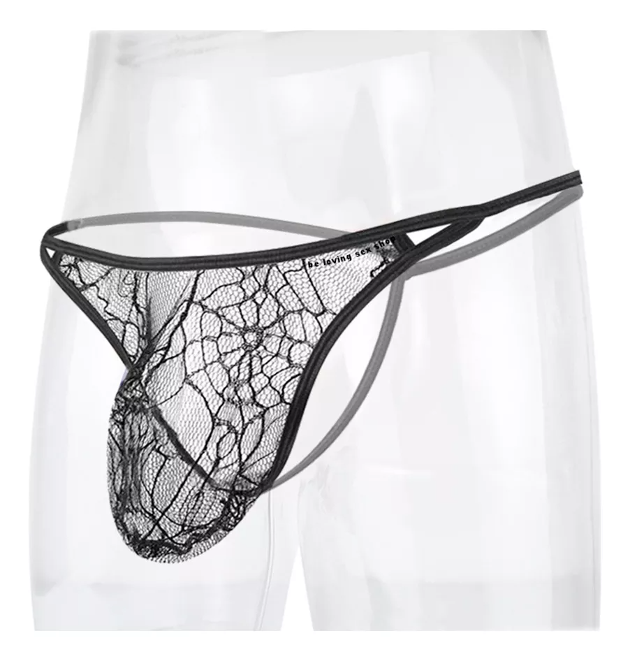Tenga Para Hombre Transparente Negro