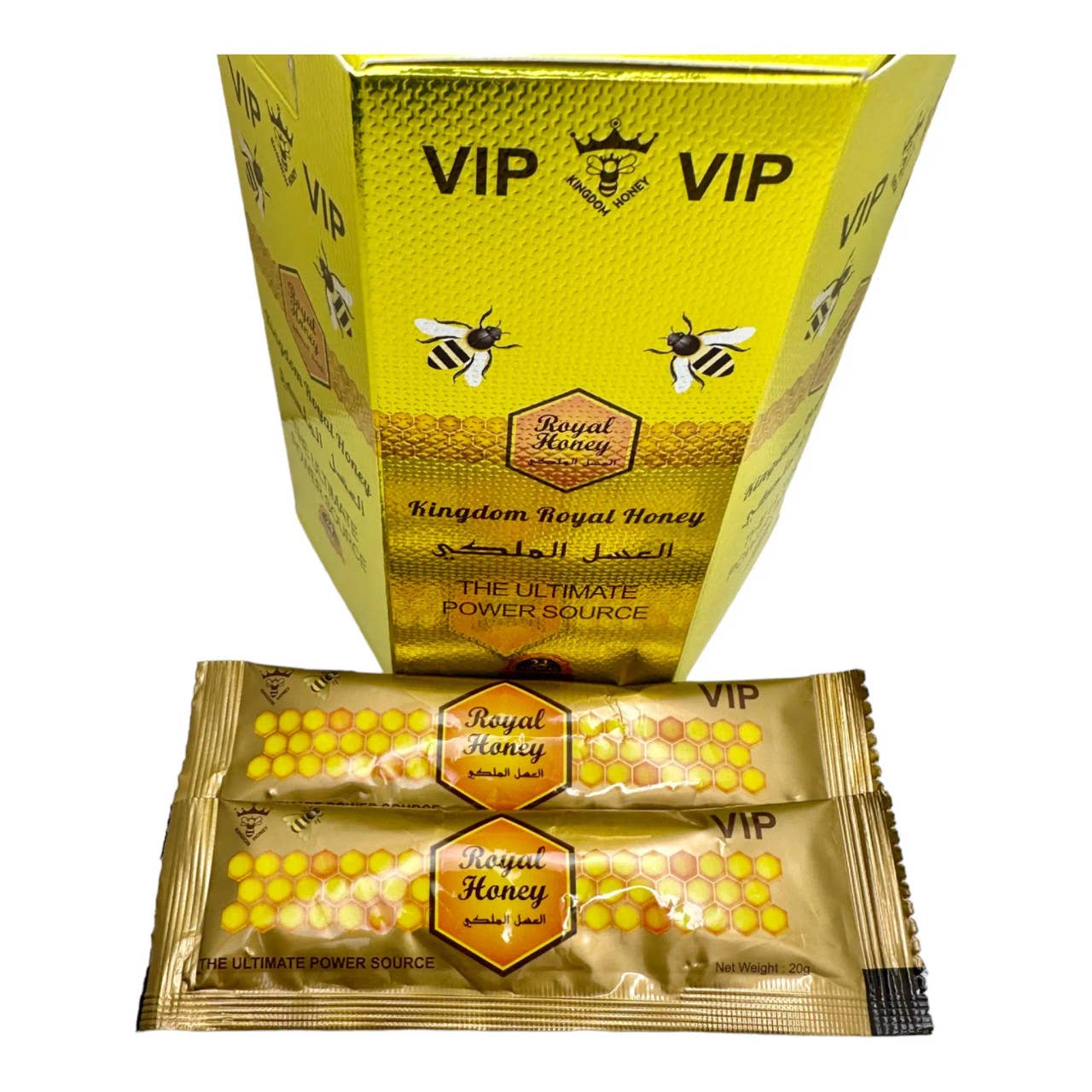 1 Sobre de Estimulante Sexual Vigorizante Royal Honey
