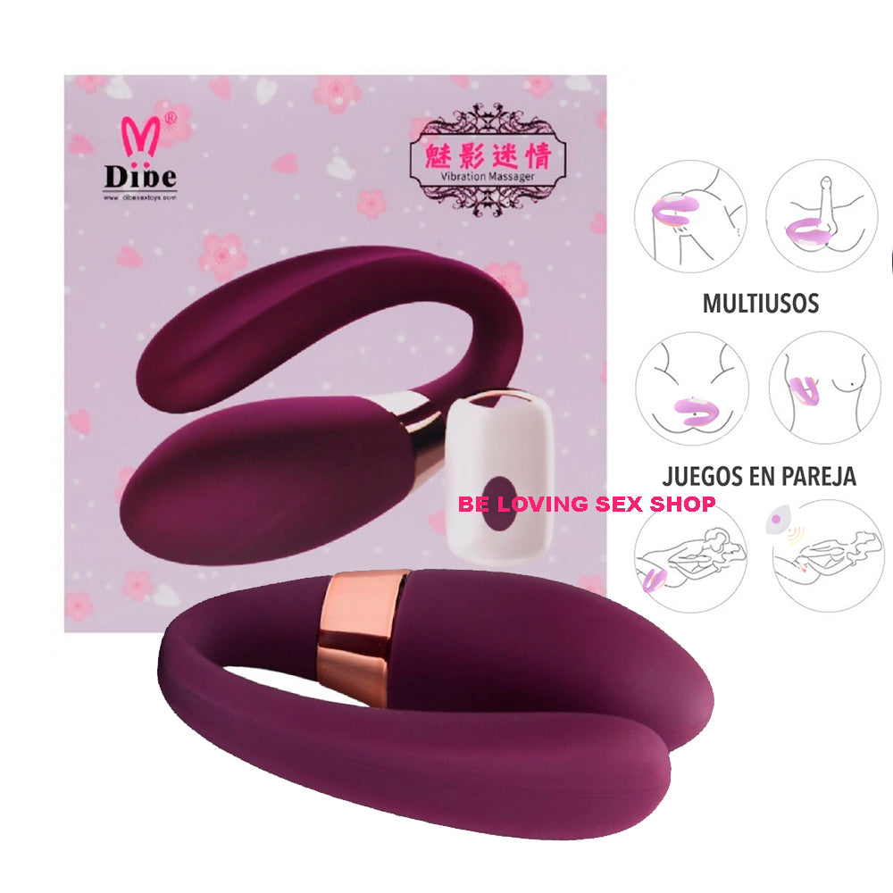 Vibrador Pareja Tipo Satisfyer Lila