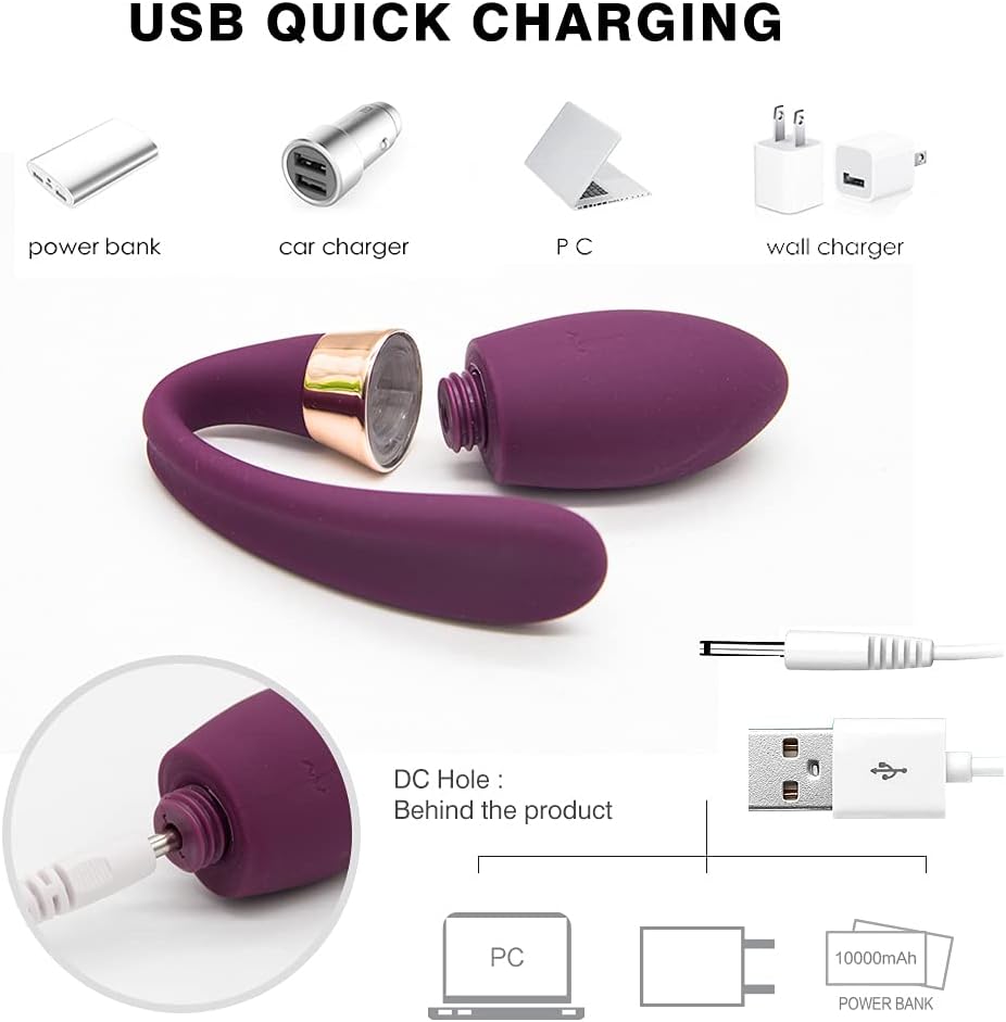 Vibrador Pareja Tipo Satisfyer Lila