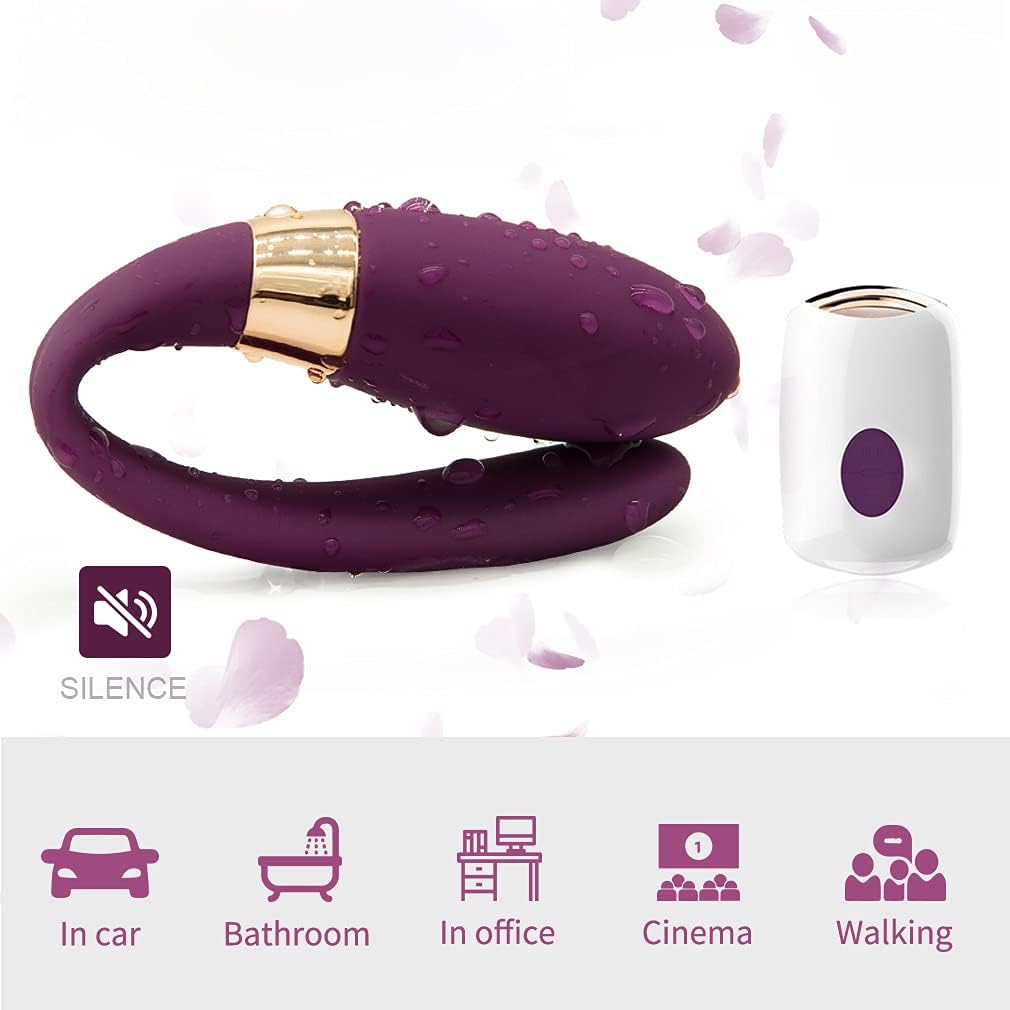 Vibrador Pareja Tipo Satisfyer Lila