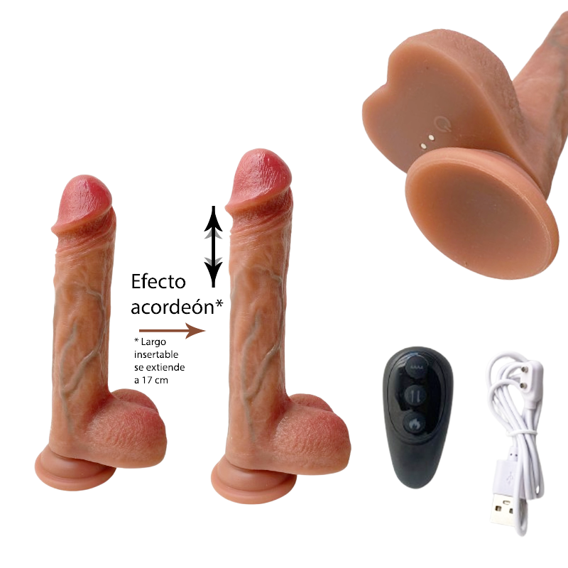 Dildo Vibrador Silicon Realista Ultra Realista 1