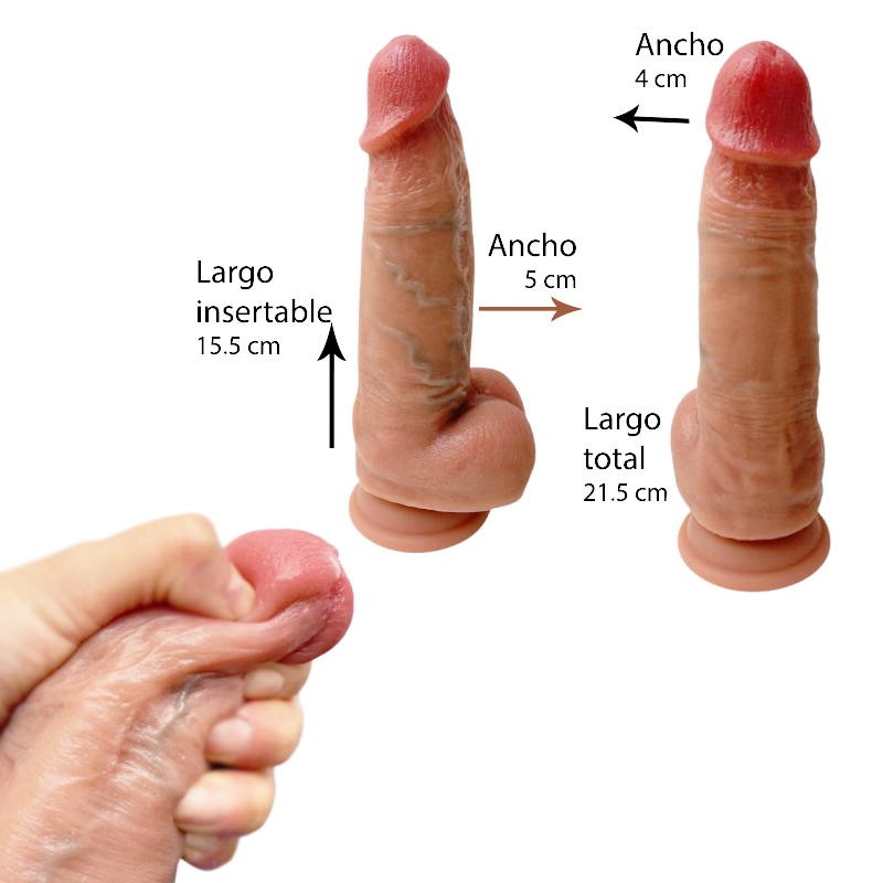 Dildo Silicon Realista Ultra Realista 2
