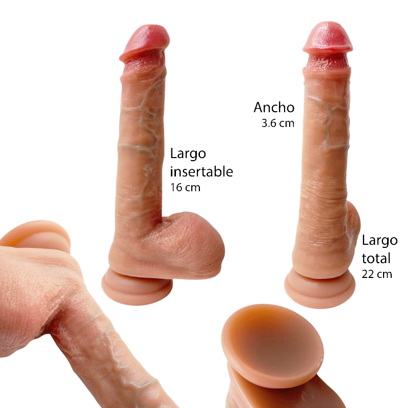 Dildo Silicon Realista Ultra Realista 4