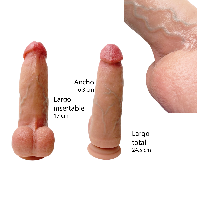 Dildo Silicon Realista Ultra Realista 8