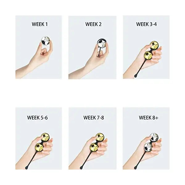 Bolas Chinas Kegel Metálicas Ejercicio Pelvico
