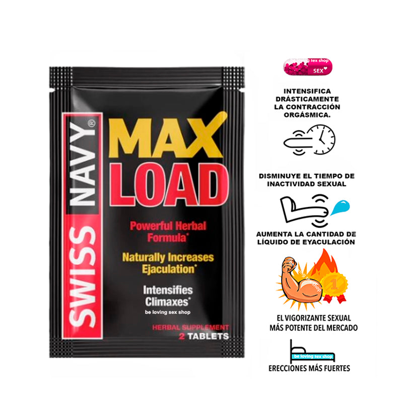 Vigorizante Masculino Max Load 2 Pastillas