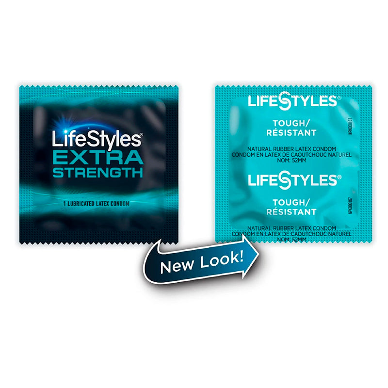 3 Condones Lifestyles Extra Fuerte