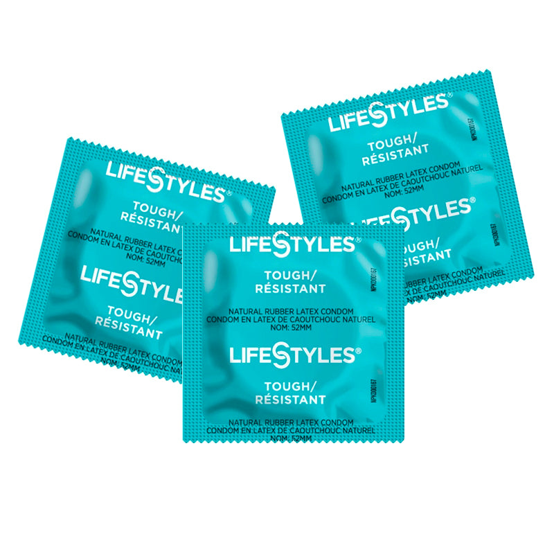 3 Condones Lifestyles Extra Fuerte