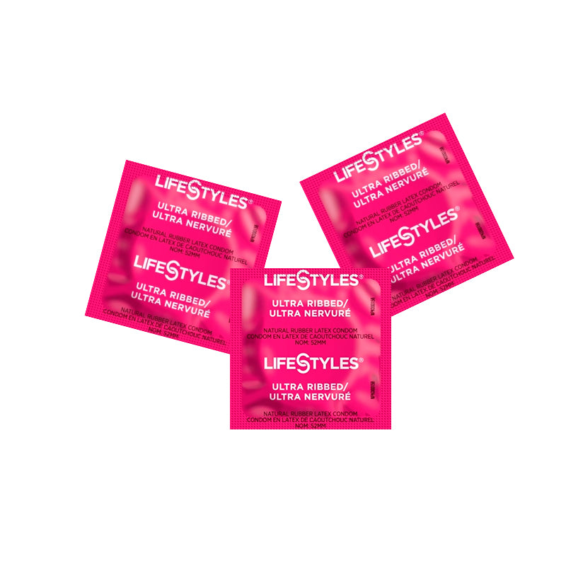 3 Condones Lifestyles Texturado