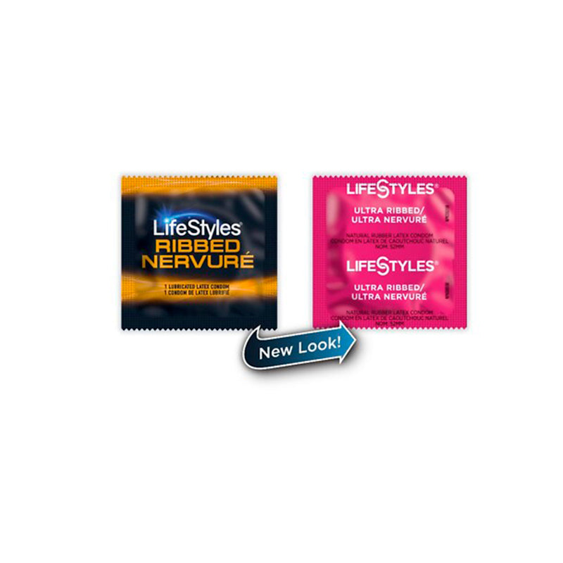 3 Condones Lifestyles Texturado