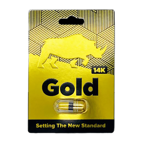 Pastilla Vigorizante Masculino 14K GOLD