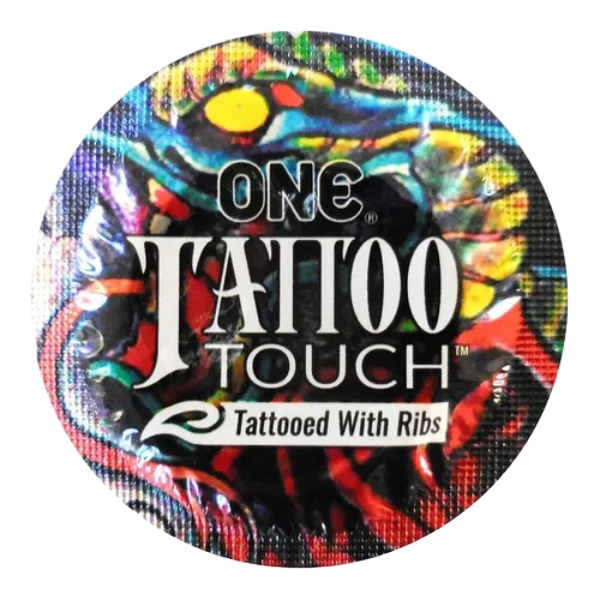 1 Condon One Tattoo Touch, condon tatuado