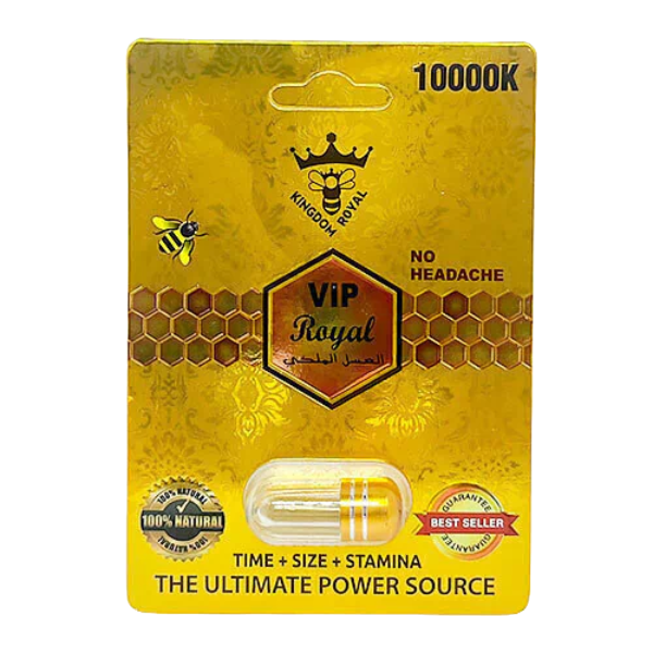 1 Pastilla Vigorizante Masculino VIP Royal 10000K